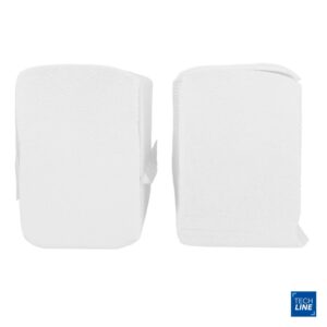 HÅNDKLÆDEARK TECHLINE Z-FOLD 2-LAG HVID EXTRA SOFT 3750 ARK