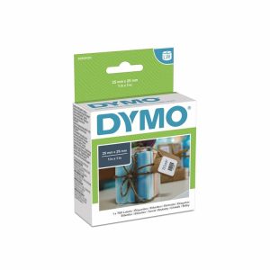DYMO UNIVERSALETIKET 25X25 MM AFTAGELIG 750STK/RL S0929120