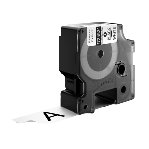 DYMO Rhino Industrial Tape Flexible Nylon 24mm x 3.5m black on white