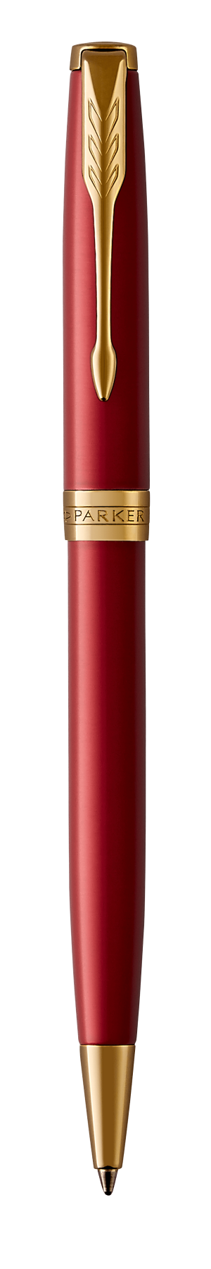 Parker Sonnet Red Lacquer G.T. Ballpen M Black ink