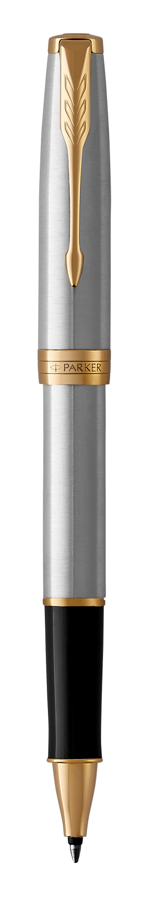 Parker Sonnet Stainless Steel G.T. Rollerball F Black ink