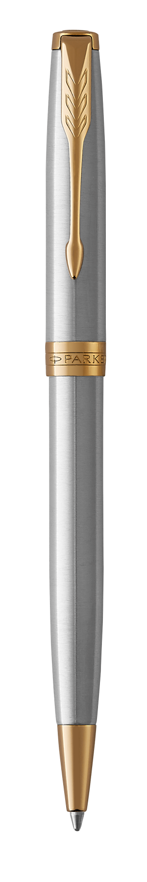 Parker Sonnet Stainless Steel G.T. Ballpen M Black ink