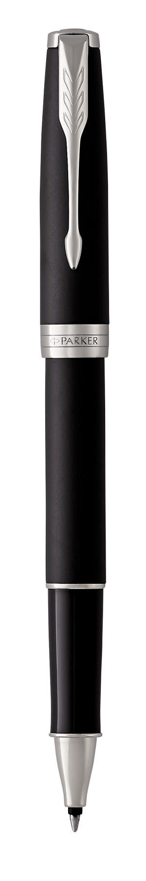 Parker Sonnet Matte Black Lacquer P.T Rollerball F Black ink