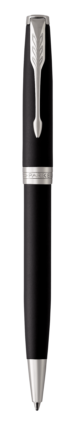 Parker Sonnet Matte Black Lacquer P.T Ballpen M Black ink