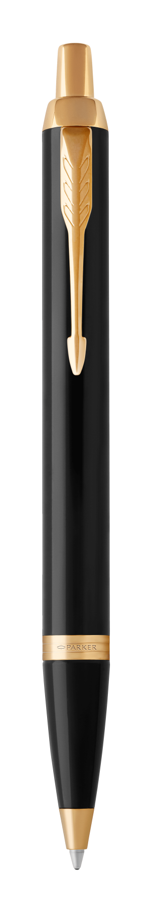 Parker IM Black Lacquer G.T. Ballpen M Blue ink