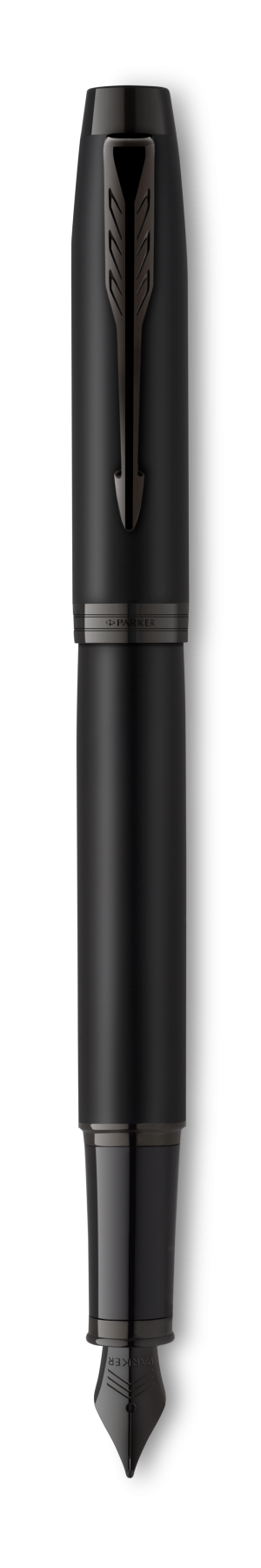 Parker IM Matte Black B.T. Fountain pen M Blue ink