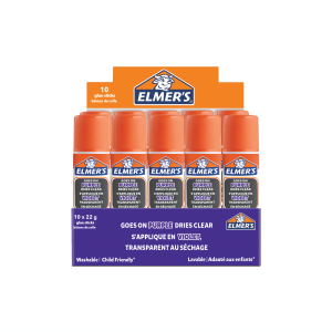 Elmer’s Disappearing Purple Glue stick 22 gram 10-Tuck Elmer's Disappearing Purple Glue stick 22 gram 10-Tuck