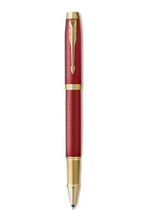 Parker IM Premium Red Lacquer G.T. Rollerball F Black ink