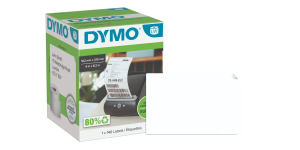 DYMO LabelWriter 102mm x 210mm Extra Large Shipping Labels DHL white 1 Roll x 140 Labels