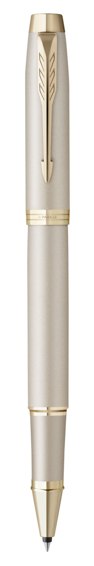 Parker IM Monochrome Champagne Rollerball F Black ink