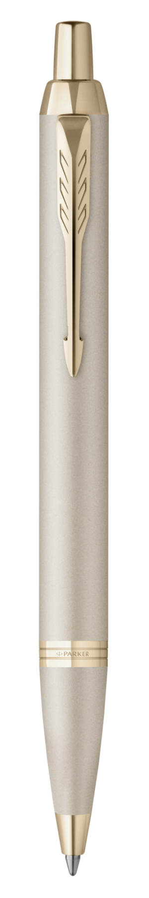 Parker IM Monochrome Champagne Ballpen M Blue ink
