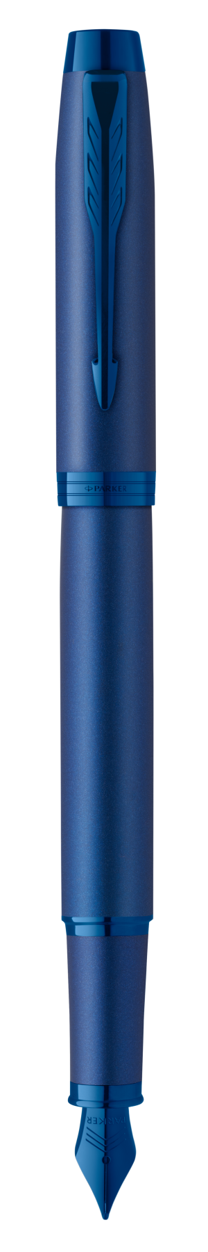 Parker IM Monochrome Blue Fountain pen M Blue ink