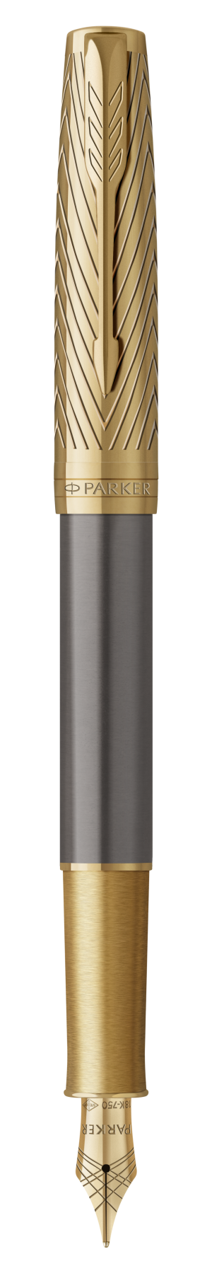 Parker Sonnet Pioneer Collection G.T. Fountain Pen M 18K Gold nib Black ink