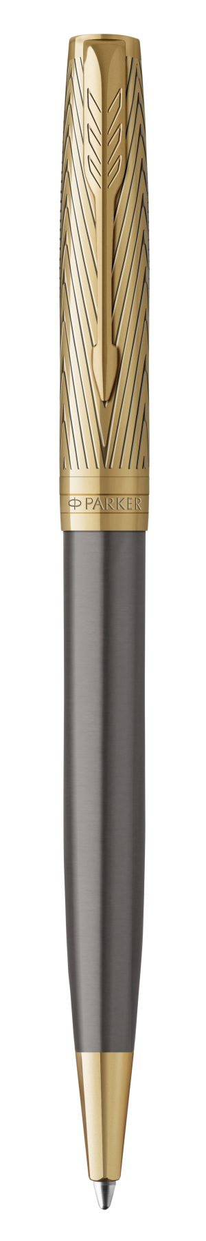 Parker Sonnet Pioneer Collection G.T. Ballpoint M 18 k Gold nib Black ink