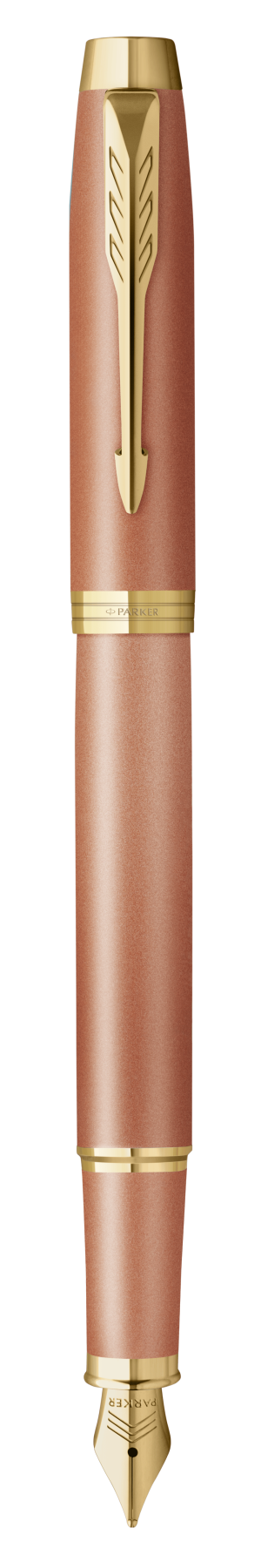 Parker IM Writing Rituals Orange Finish C.T. Fountain pen M Blue ink