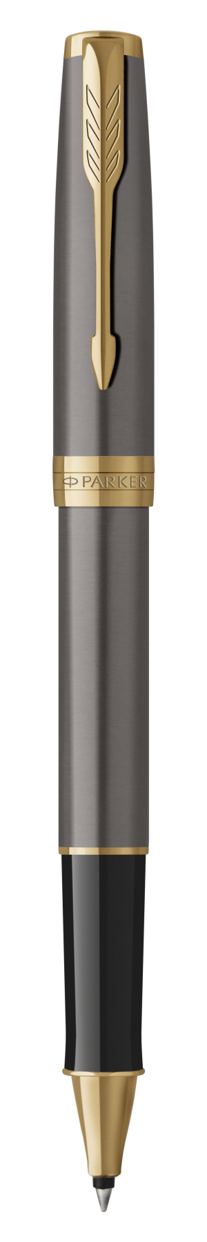 Parker Sonnet Grey Lacquer G.T. Rollerball F Black ink