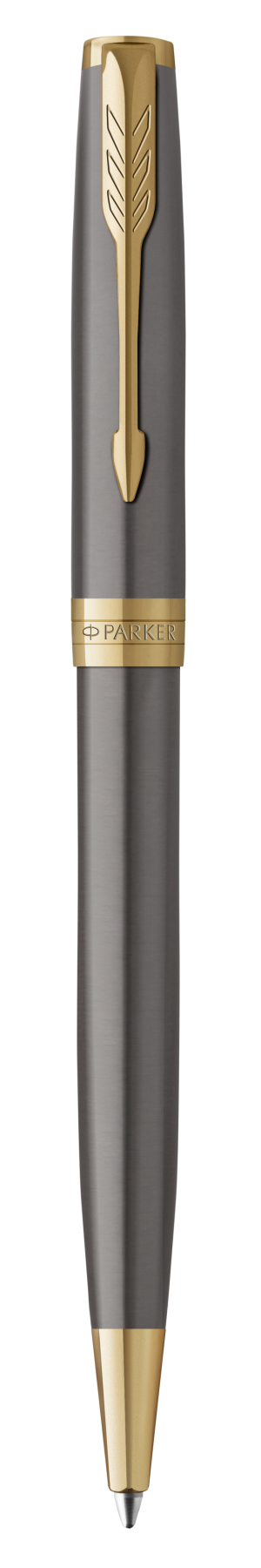 Parker Sonnet Grey Lacquer G.T. Ballpen M Black ink