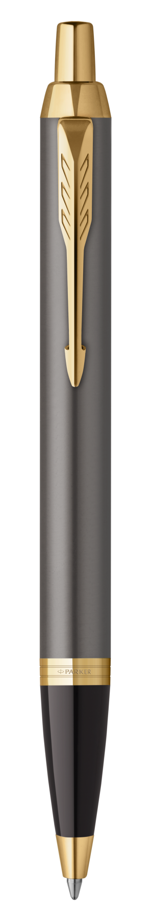 Parker IM Grey Lacquer G.T. Ballpen M Black ink