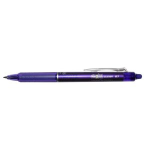 KUGLEPEN PILOT FRIXION VIOLET CLICKER MEDIUM 417535