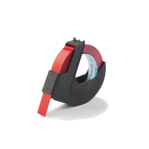 DYMO Embosser Tape 9mm x 3m Red 10-Box