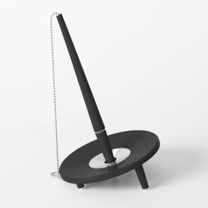 KUGLEPEN MED KÆDE I HOLDER BALLOGRAF EPOCA SORT