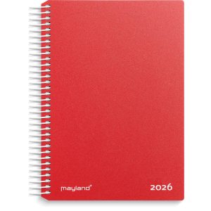 DAGKALENDER RØD PP-PLAST 2026