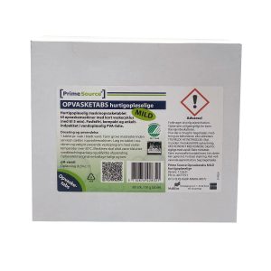OPVASKETABS PRIME SOURCE 80STK HURTIG OPLØSELIG PVA-FOLIE
