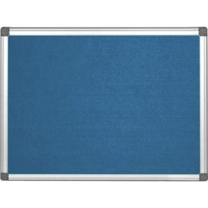 TWIN Filt opslagstavle 1800x1200 mm Blå