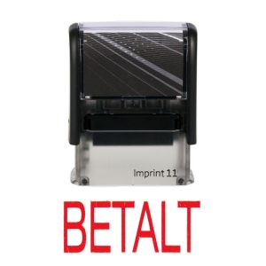 STEMPEL IMPRINT 11 BETALT