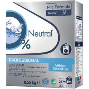VASKEPULVER NEUTRAL PROFF. WHITE SENSITIVE 8,55 KG