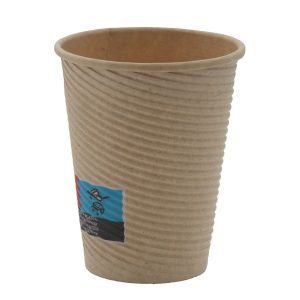 KAFFEBÆGER RIPPLED BRUN 25CL 20X50 STK/KRT.