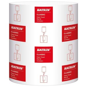 HÅNDKLÆDERULLE KATRIN MIDI 1LAG 320MTR. U/HYLSE UPERF.6RL