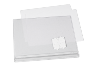 Vandtæt infolomme a5 selvklæbendeVandtæt infolomme til information udendørs og i fugtige indendørsmiljøer. Selvklæbende og aftagelig.