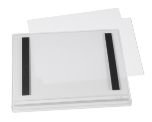 Vandtæt infolomme a5 magnetiskVandtæt infolomme til information udendørs og i fugtige indendørsmiljøer. Fastgøres til magnetiske overflader.