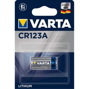 BATTERI VARTA LITHIUM CR123A 3V
