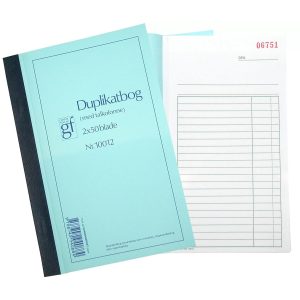 Bilags- & formularblokke