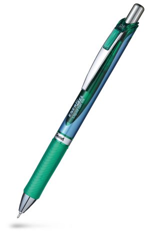 PENTEL ENERGEL BLN75 0.5 MM NEEDLEPOINT GRØN