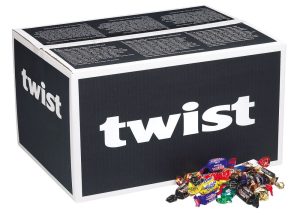 CHOKOLADE TWIST 5 KG. BULK CHOKOLADE TWIST 5 KG. BULK