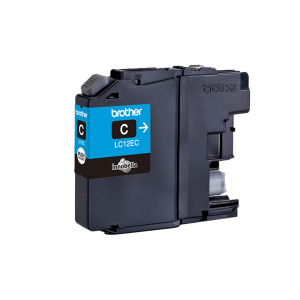 Brother LC12EC blækpatron 1 stk Original Blå