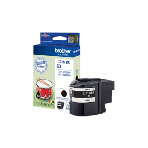 Brother LC22UBK blækpatron 1 stk Original Sort