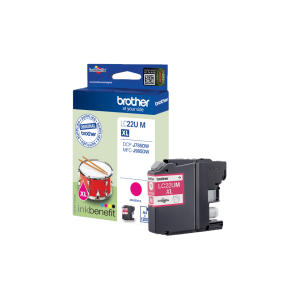 Brother LC22UM blækpatron 1 stk Original Magenta