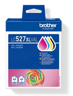 BLÆKPATRON  BROTHER LC527XL VALUEPACK - CMYK MULTIPACK