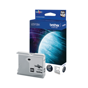BLÆKPATRON BROTHER LC970BK DCP135C/150/770CW-MFC260C SORT