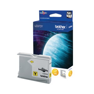 BLÆKPATRON BROTHER LC970Y DCP135C/770CW-MFC260C YELLOW