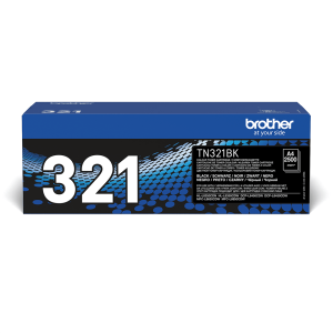 Brother TN-321BK tonerpatron 1 stk Original Sort