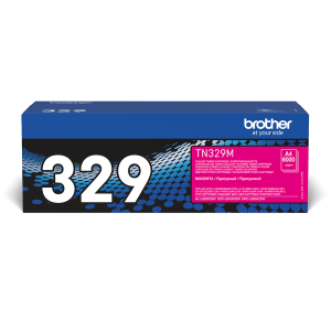 Brother TN-329M tonerpatron 1 stk Original Magenta