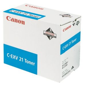 Canon C-EXV 21 tonerpatron 1 stk Original Blå