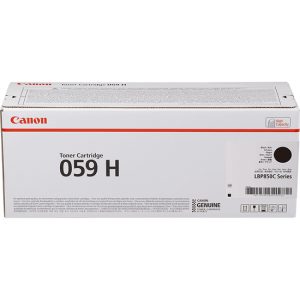 Canon 059H BK tonerpatron 1 stk Original Sort