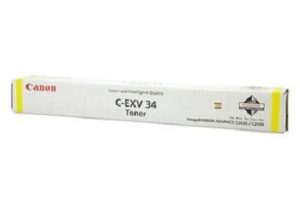 Canon C-EXV 34 tonerpatron 1 stk Original Gul