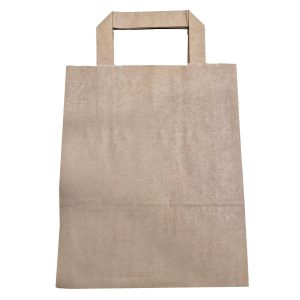 BÆREPOSE PAPIR 4,9 LTR. BRUN 180X80X220MM 250 STK/PK